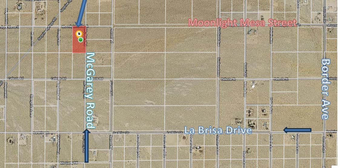 McGarey Road, Joshua Tree