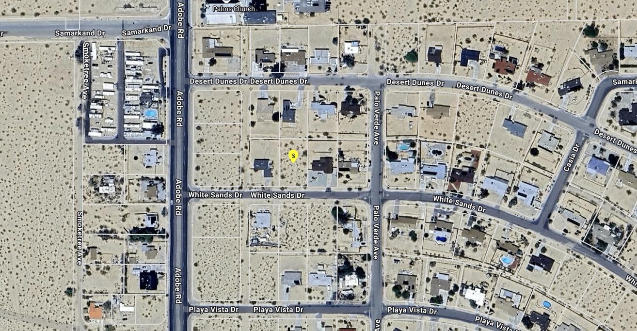 White Sands Dr., Twentynine Palms
