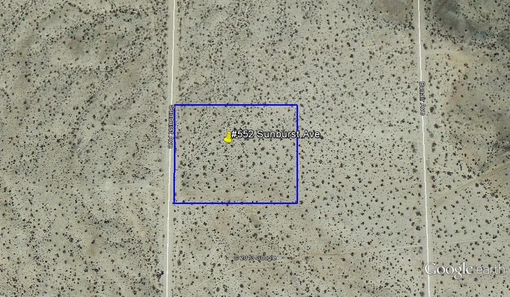 Sunburst Ave, Joshua Tree