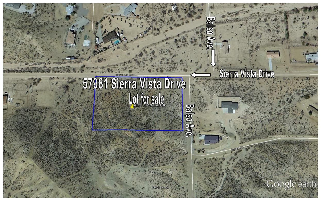 57981 Sierra Vista Drive, Yucca Valley